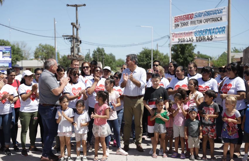 En La Clotilde Capitanich Inaugur Importantes Obras Para La Comunidad