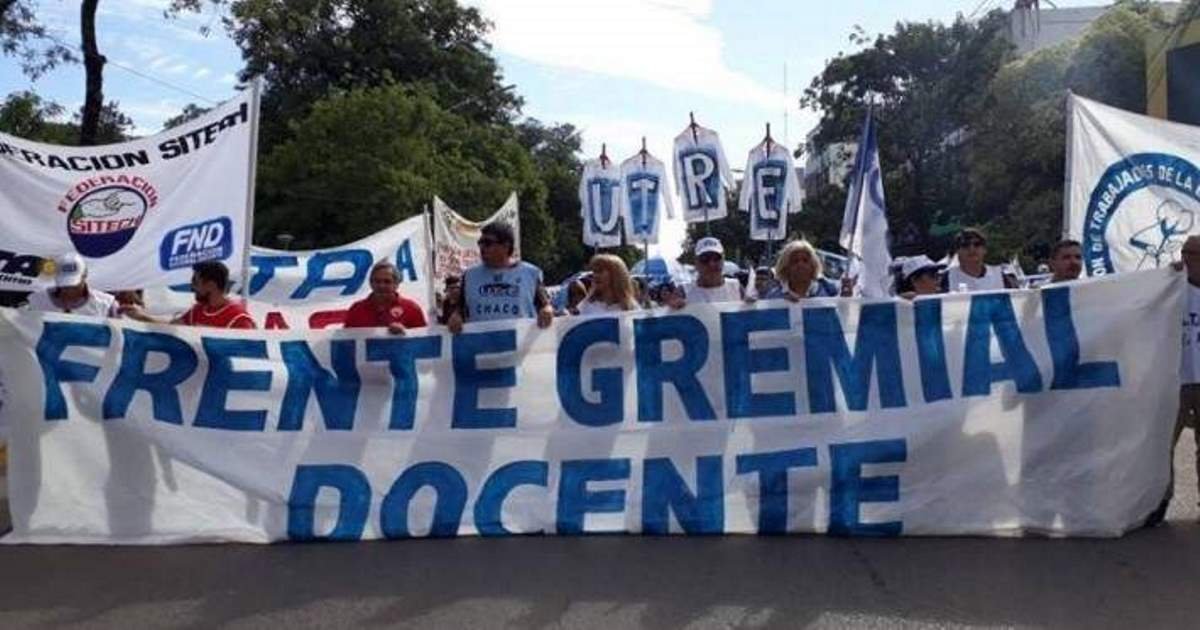 El Frente Gremial Docente suspende el paro tras las medidas