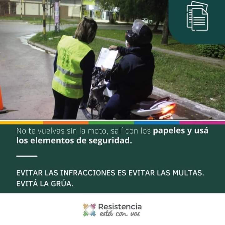 Resistencia: Recuerdan La Documentación Obligatoria Para Circular En ...