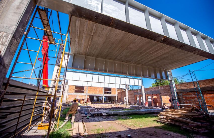 Avanzan en el ltimo tramo de la mega obra en el CEF N 1 de